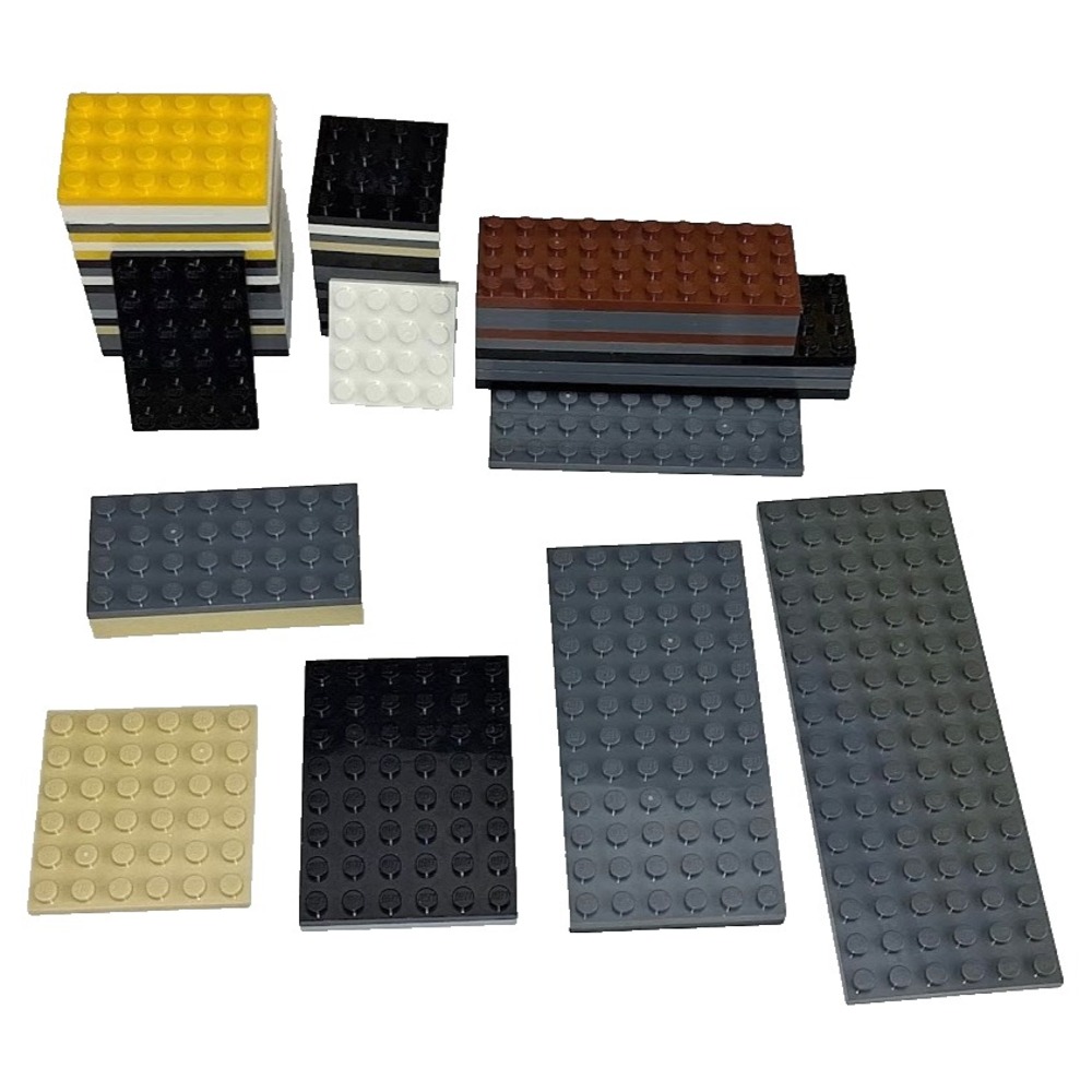 300+ Lego Flat Lot Board Building Blocks Base Thin Duplo Multi-Color Lot Legos - Picture 4 of 9